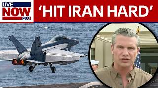Hegseth says US will strike Iran "hard" tonight