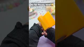 A Mini Envelope With Sticky Notes 😳 #asmr #papercraft #craft #shorts