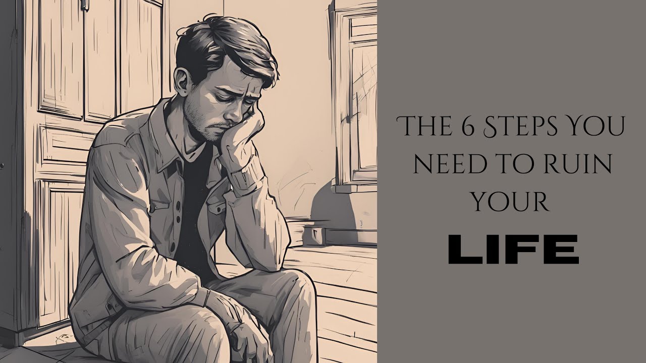 The 6 Steps You Need To Ruin Your Life - YouTube