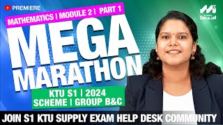 S1 KTU| MATHS |MODULE 2 | PART -1 |Group B,C |Marathon Youtube Premiere Class | 2024 Scheme | screenshot 5