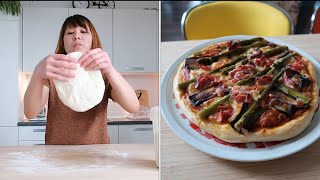 HOW TO MAKE PERFECT PIZZA DOUGH # HOMEMADE #