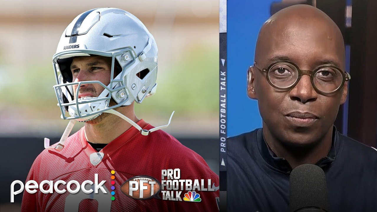Kirk Cousins rejects mentor title within Raiders' QB room | Pro Football Talk | NFL on NBC