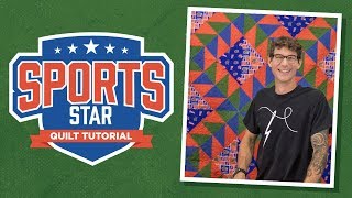 Make a Sports Star Quilt with Rob!