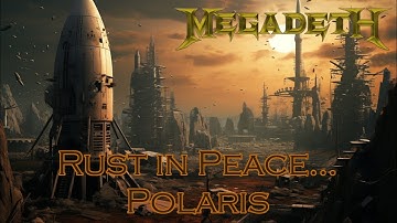 Rust in Peace... Polaris by Megadeth - lyrics as images generated by an AI