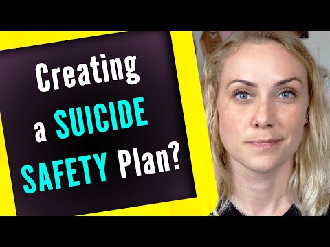 How do I Create a Suicide Safety Plan? | Kati Morton