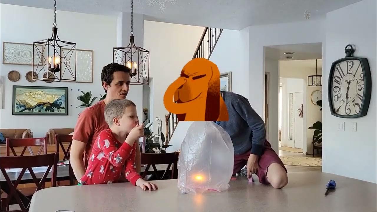 plastic bag hot air balloon YouTube