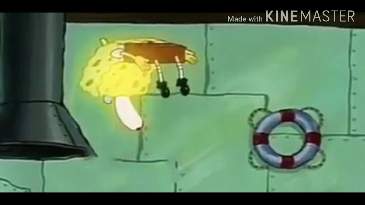spongebob flying meme YouTube
