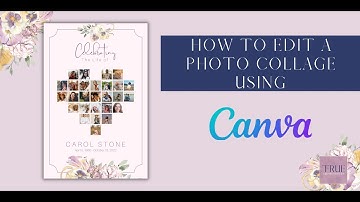 How to Edit a Photo Collage in CANVA easy!