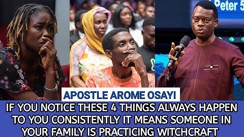 IF YOU NOTICE THESE 4 SIGNS AROUND YOUR LIFE IT MEANS SOMEONE AROUND YOU IS PRACTICING WITCHCRAFT