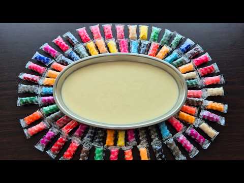 Mixing Playdough into Oobleck - Oddly Satisfying & Relaxing Craft ASMR