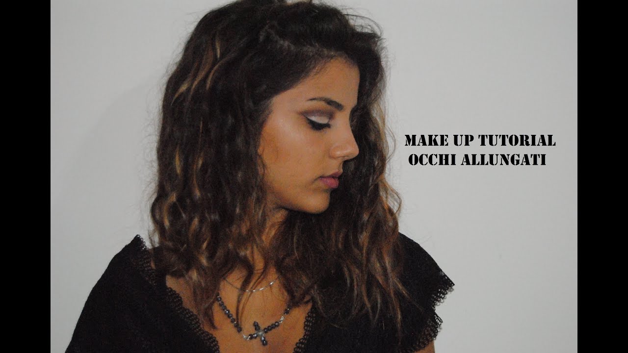 MAKE UP TUTORIAL OCCHI ALLUNGATI Thesaimakeup YouTube