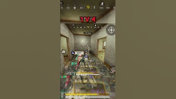 1 V 4 | CODM #callofdutymobile #codmobile #callofduty #viral #gaming #codm #shorts