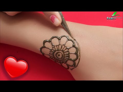 5 Minutes Small and Beautiful Mehndi Design | Easy and Fast Mehndi Design