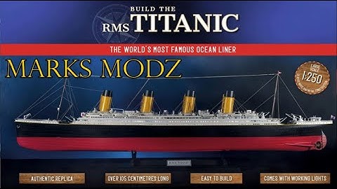 Build The This is no longer available from Eaglemoss Titanic Pack 2