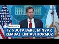 Wapres AS Klaim 12,5 Juta Barel Minyak Telah Melintas di Selat Hormuz, Tertinggi sejak Konflik