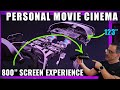 This Personal Cinema Headset has a 3D Screen that&#39;s 800&quot;