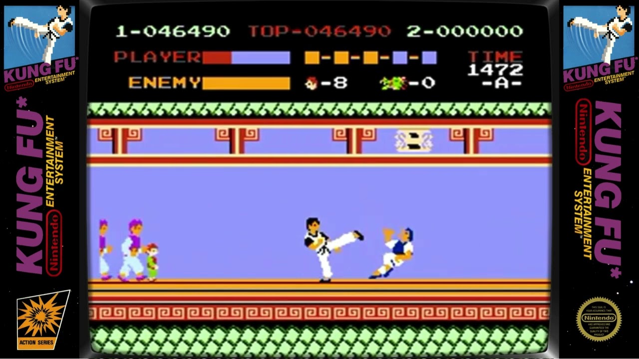 Spartan X (Kung Fu Master) (NES/1984) (Japan) (Trained Version #1