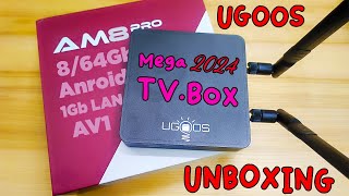 UGOOS AM8 Pro Самый мощный Android TV Box 2024 Лучший выбор в этом году Компьютер больше не нужен!