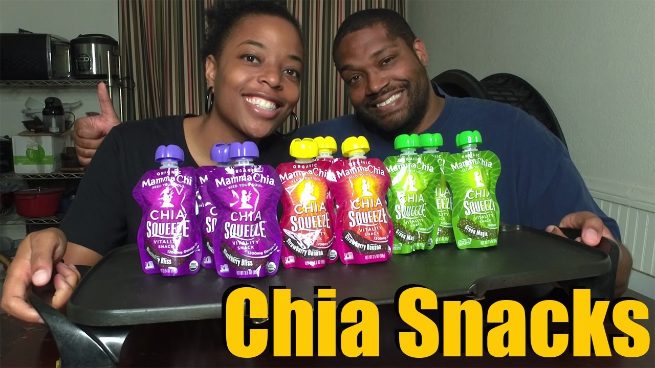 CHIA SEED SNACKS MUKBANG Eating Show YouTube