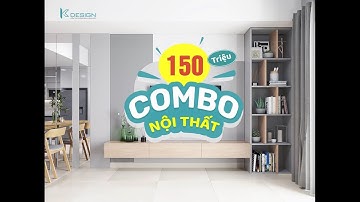 COMBO NỘI THẤT CĂN HỘ 2 PHÒNG NGỦ 150 TRIỆU | KDESIGN
