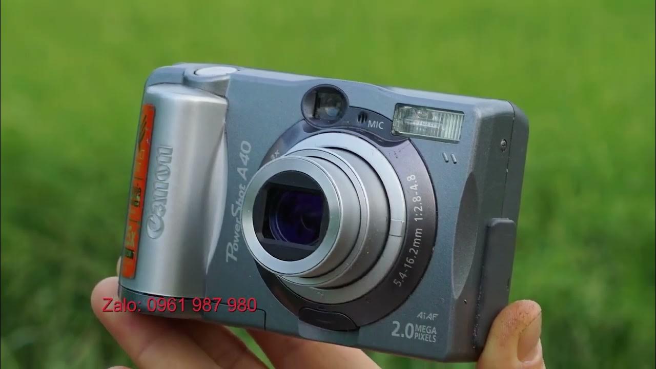 Canon Powershot A40 YouTube