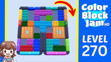 Color Block Jam Level 270 Solution Walkthrough