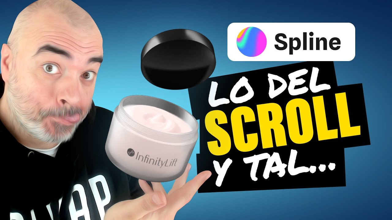 Animación 3D al hacer SCROLL en la web | SPLINE | BRICKS | BLENDER | WordPress