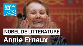 Le Nobel de littérature 2022 attribué à Annie Ernaux • FRANCE 24