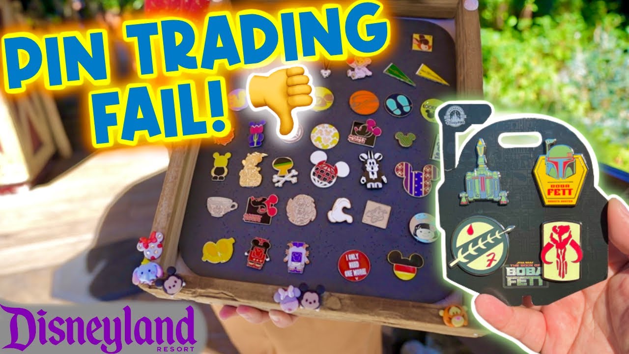 Star Wars Pin Trading Fail At Disneyland | Where To Trade Pins In The Park