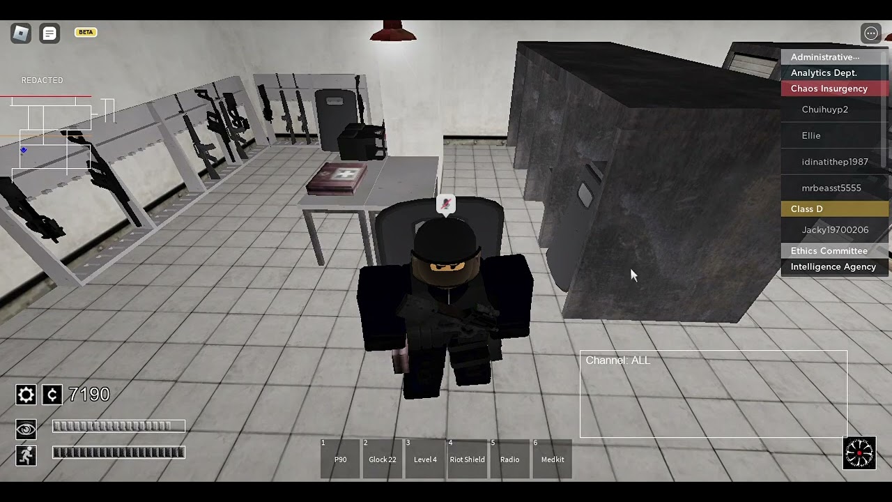 Beta-7 / Intelligence Agency Gameplay. | S.C.P. Site-19 Roleplay.