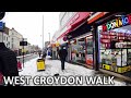 SNOWy Day Walk🌨️ Croydon 🔺 London🔺 England🔺 മഞ്ഞുവീഴ്ച