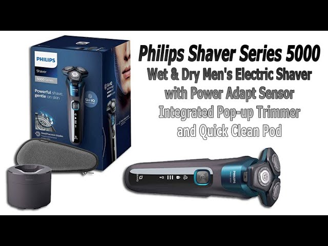 Shaver series 5000 Afeitadora eléctrica para uso en seco y húmedo S5582/20