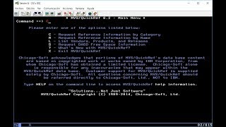 MVS/QuickRef 8.2 - Demo acceso