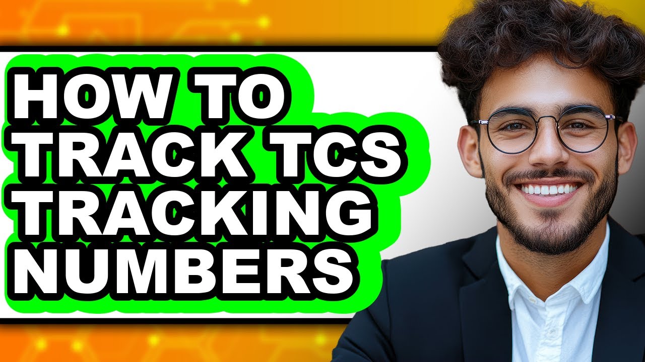 How to Track Tcs Tracking Numbers (only Way)