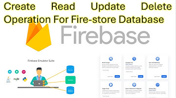 CRUD Operation According To Database Update | Create Read Write Update For Firebase Firestore