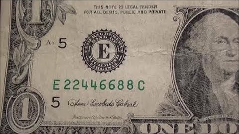 COLLECTIBLE CURRENCY finding FANCY serial numbers