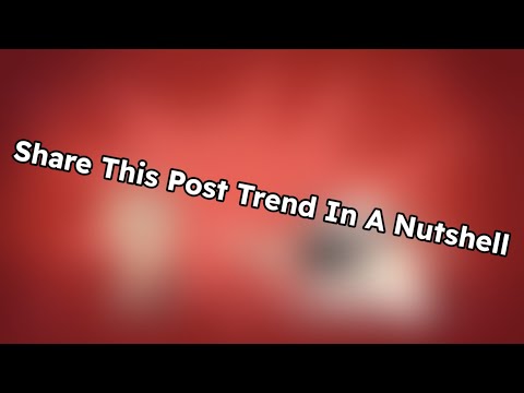 Share This Post Trend In A Nutshell