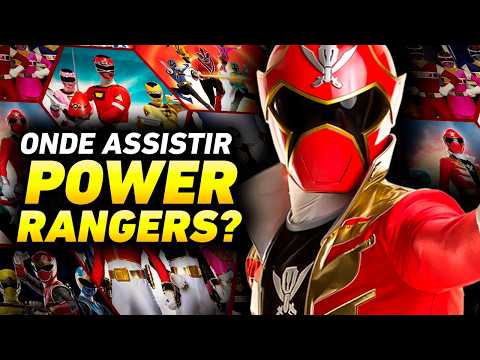 POWER RANGERS ONDE ASSISTIR - DE GRAÇA E OFICIAL