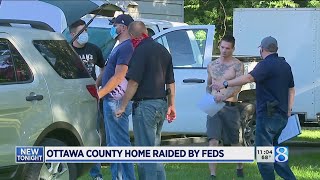 Ottawa County home raided by feds