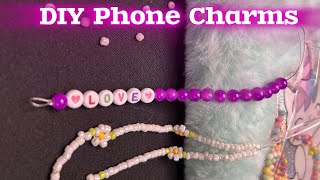 💠 DIY PHONE CHARMS Ideas 🙇‍♀️| Handmade gift for your loved one || LATEST | Love | Happiness ♥️