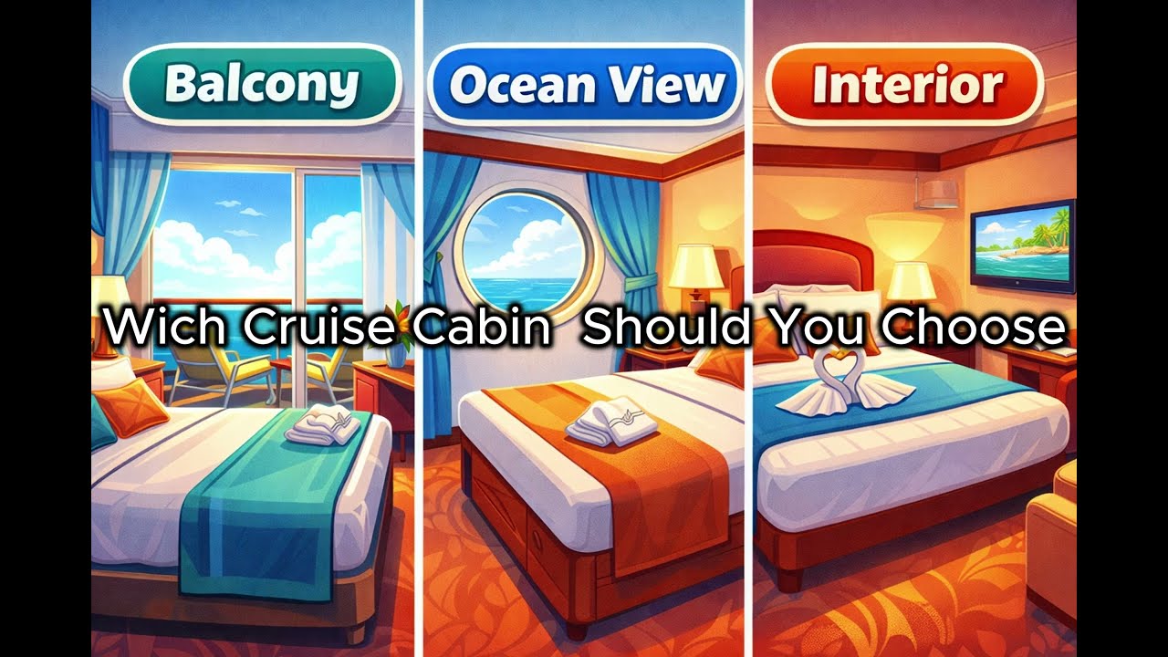 Which Cruise Cabin Should You Choose? Balcony, Ocean View or Interior