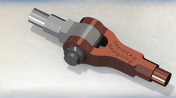 knuckle joint in solidworks || Angle mate use in SolidWorks ||