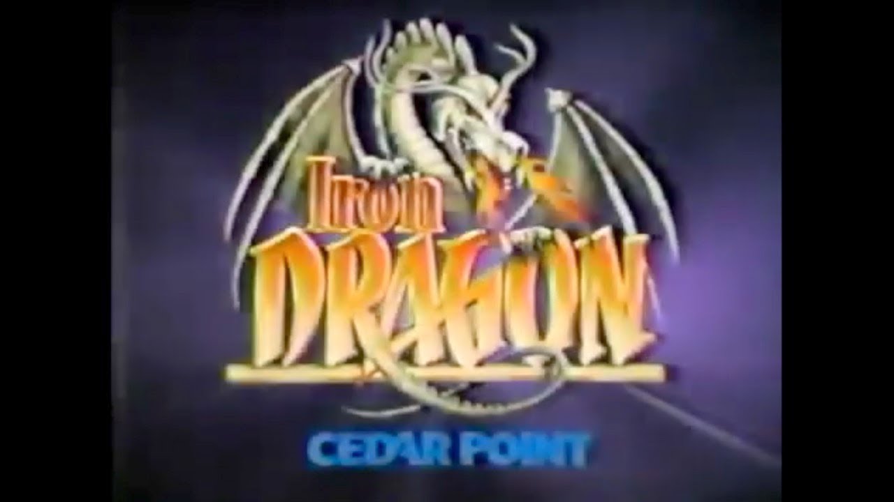 Iron Dragon Cedar Point Amusement Park Television Commercial (1987) YouTube