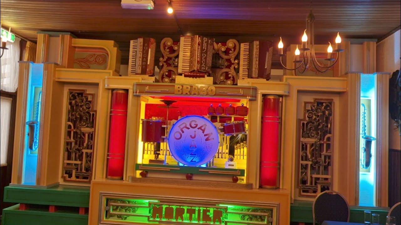 Mortier Orgel Brabo Op De Terheijdense Kermis In Café De Harmonie. Deel 2