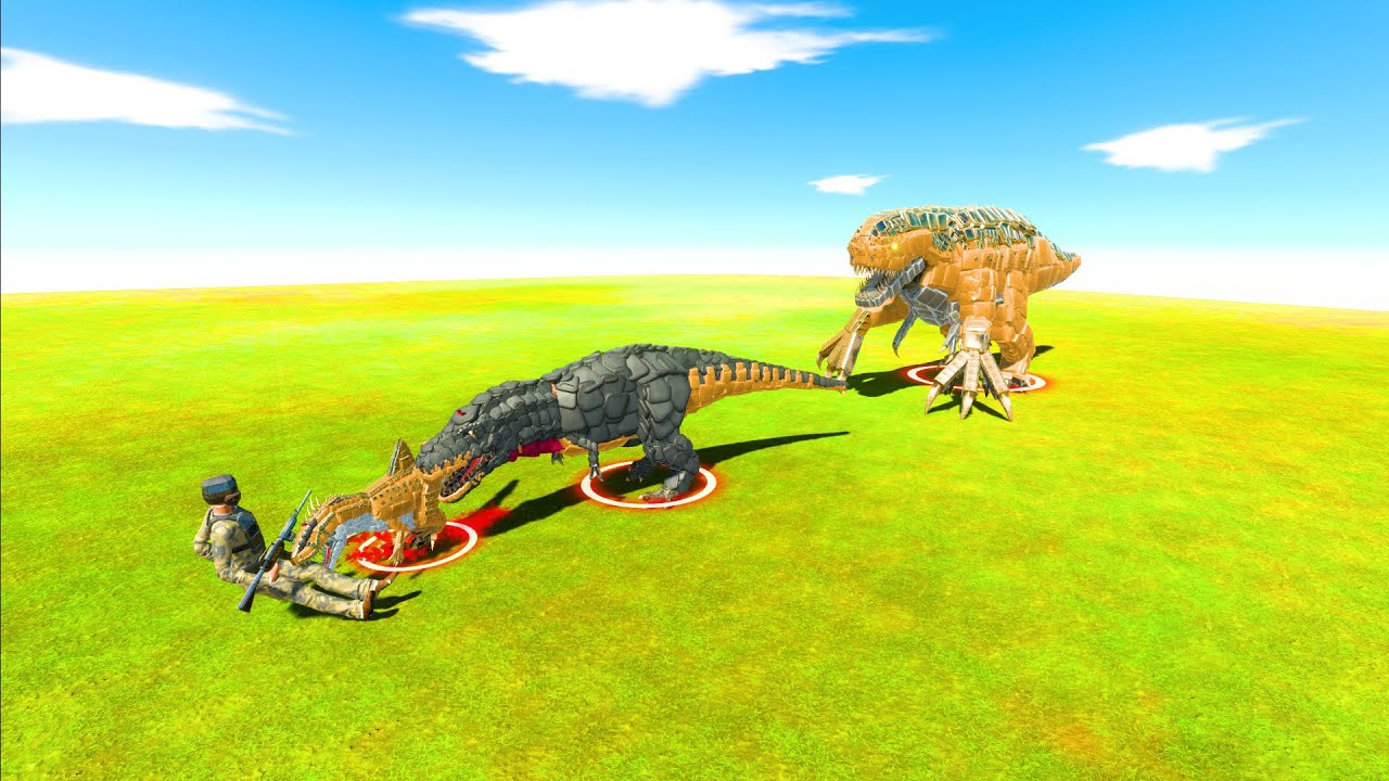 Can I Survive from Dinosaur? 😱 | ARBS Simulator Battle