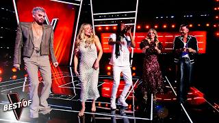 He Sang Bob Marley... Every Coach Ran To The Stage 4K The Voice