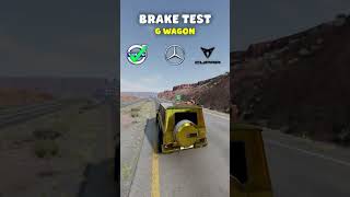 Brake Test in BeamNG.drive