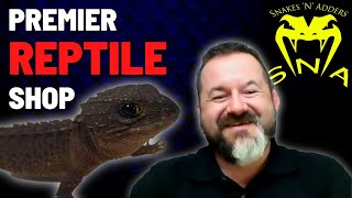 Running a Premier Reptile Shop (Snakes 'N' Adders) | Chaz Thompson