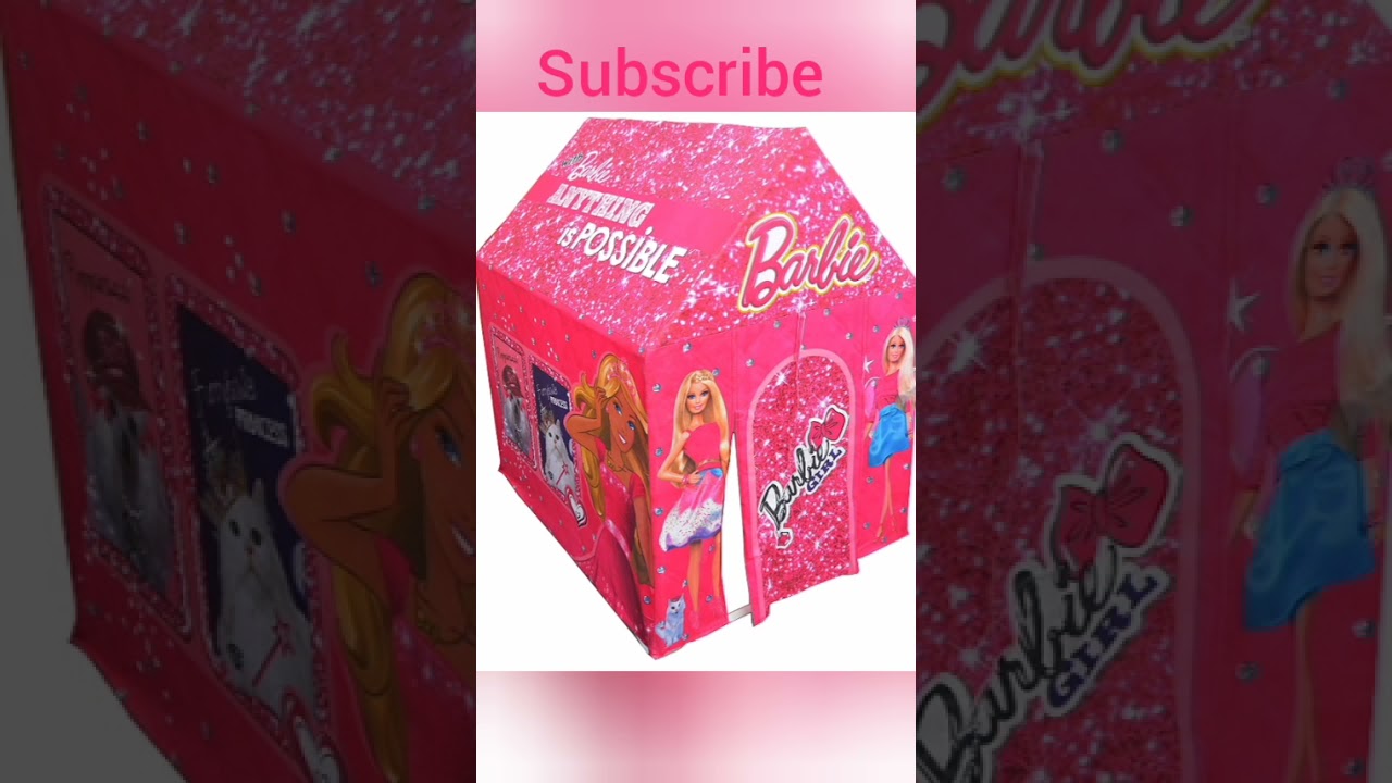 Barbie tent house for girls..