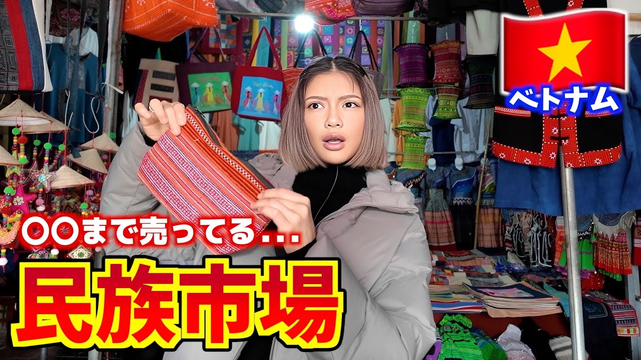 【ベトナム】牛も、馬の◯◯も売ってる謎の民族市場